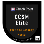 Check Point Certified Security Master Elite Badge