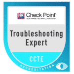 Check Point Troubleshooting Expert Specialist Certification Badge