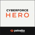 Palo Alto Cyberforce Hero Accreditation Badge