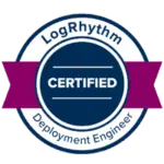 LogRhythm Certified Deployment Engineer Accreditation Badge