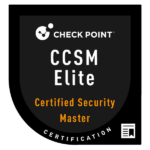 Check Point Certified Security Master Elite Badge