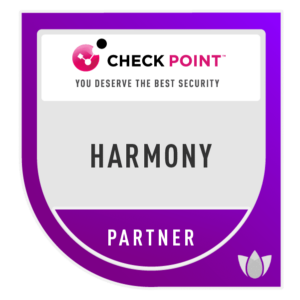Check Point Harmony Partner Accreditation Badge