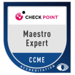 Check Point Certified Maestro Expert Certification Badge