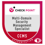 Check Point Multi Domain Security Management Specialist Certification Badge